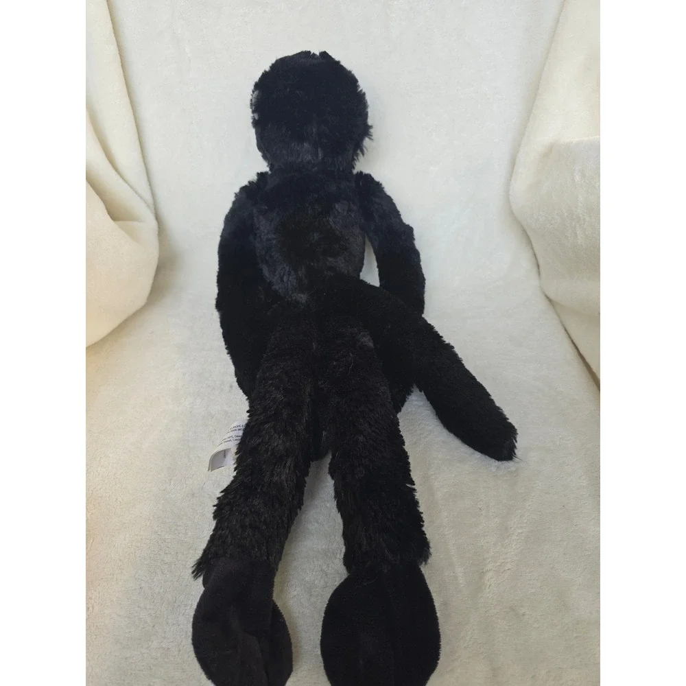 Wild Republic Black Gibbon Monkey Plush Long Arms Hanging Stuffed Animal 18in